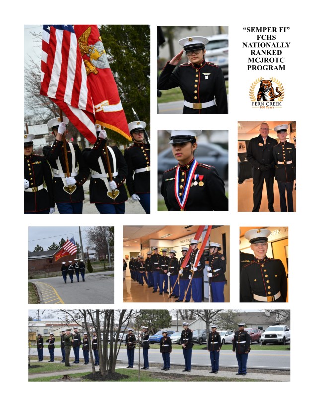 Fern Creek 100 years banner on school building